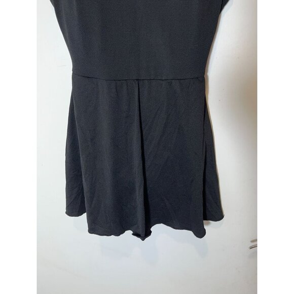 SPANX shape Shaping Piqué Pull-On Swim Dress Black Size M Womens - Picture 5 of 9